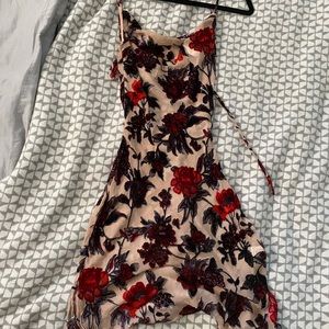 Ray & Boa Silk Slip Dress